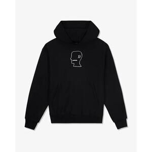 Brain Dead Logohead Hoodie - Black size Medium